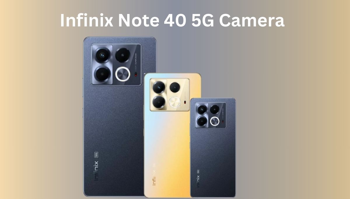 Infinix Note 40 5G Camera