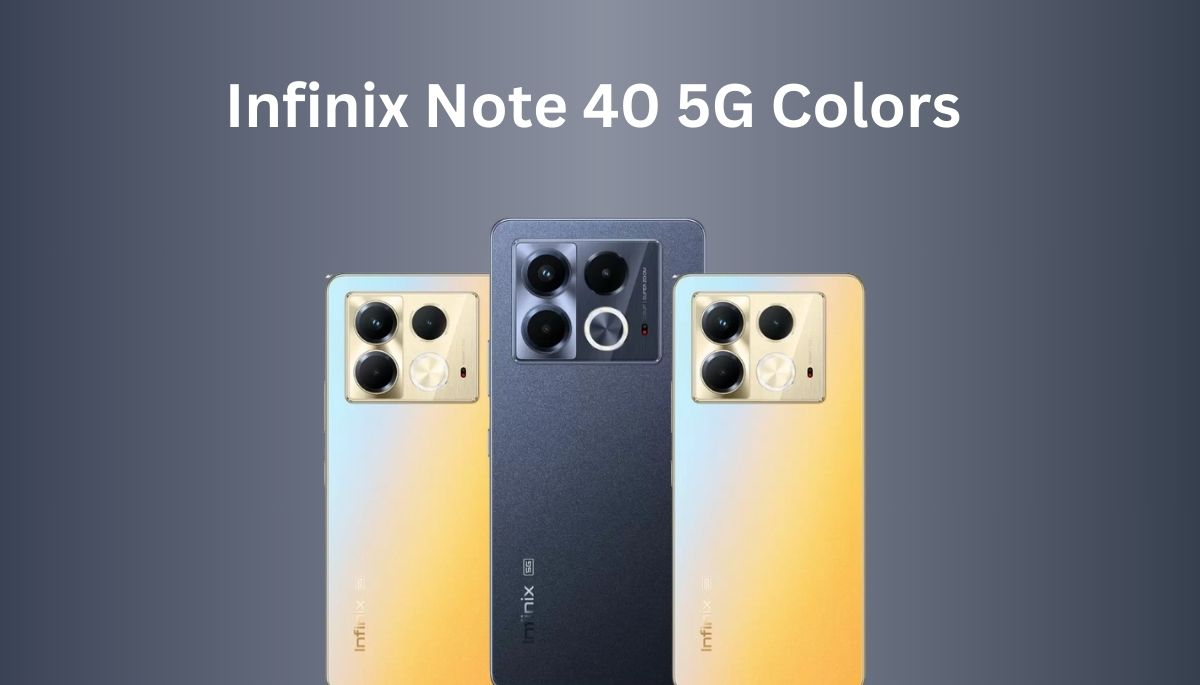 Infinix Note 40 5G Color