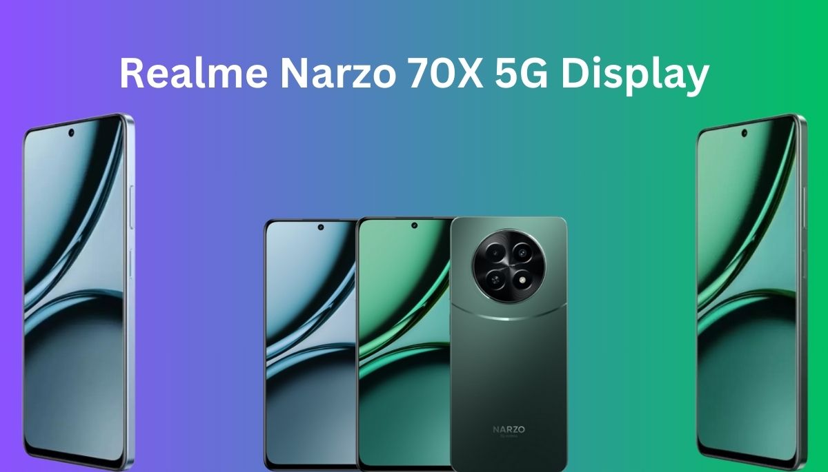 Realme Narzo 70X 5G Display