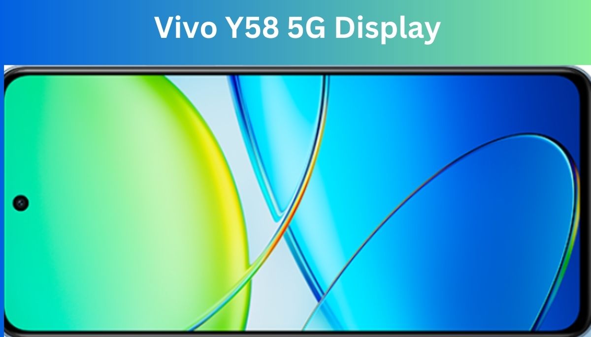 Vivo Y58 5G Display