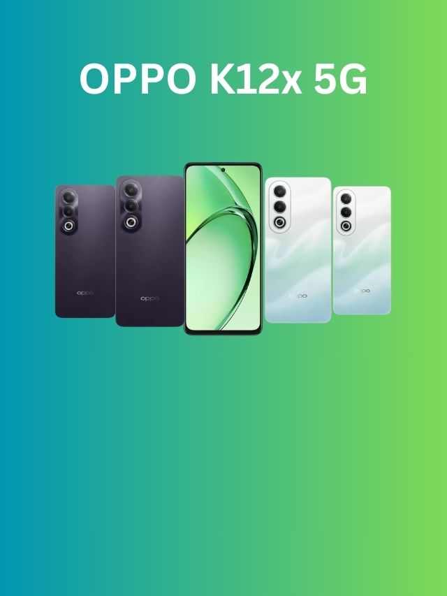 OPPO K12x 5G फ़ोन 5100 mAh बैटरी और 128GB का धांसू स्टोरेज